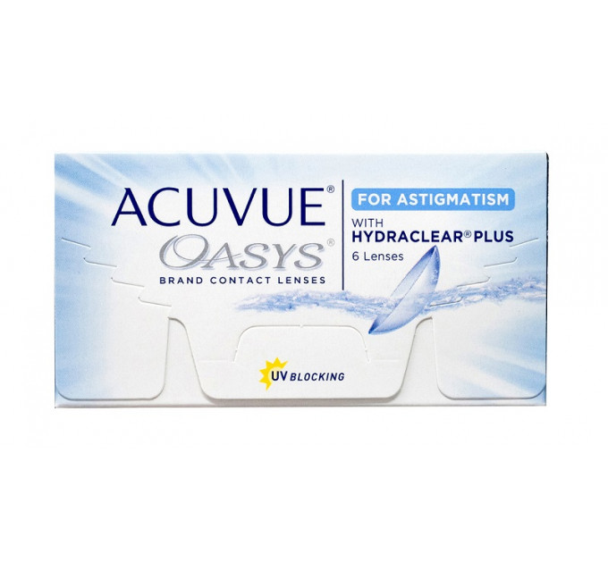 Acuvue Oasys for Astigmatism MINUS (6 шт) под заказ